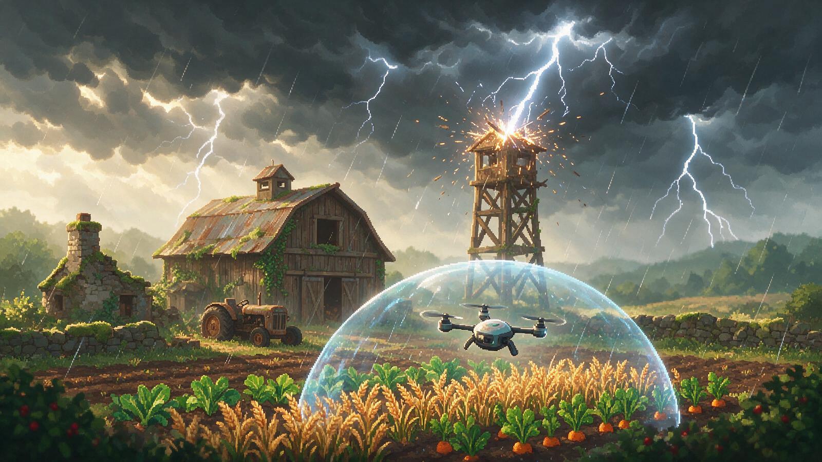 Doloc Town Weather Guide: Acid Rain, Storms & Drought